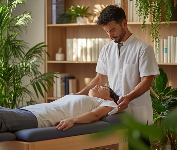 osteopathe eyguieres corps messager stress